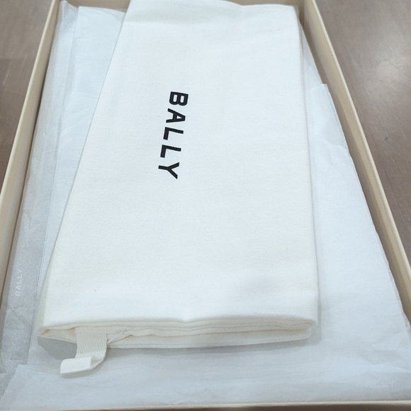 Mens BALLY "Leroy" Suede Distressed Slip On Sneakers Off-White 46 US 13 - Picture 8 of 9